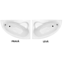 Asymetrická vaňa NATALIA