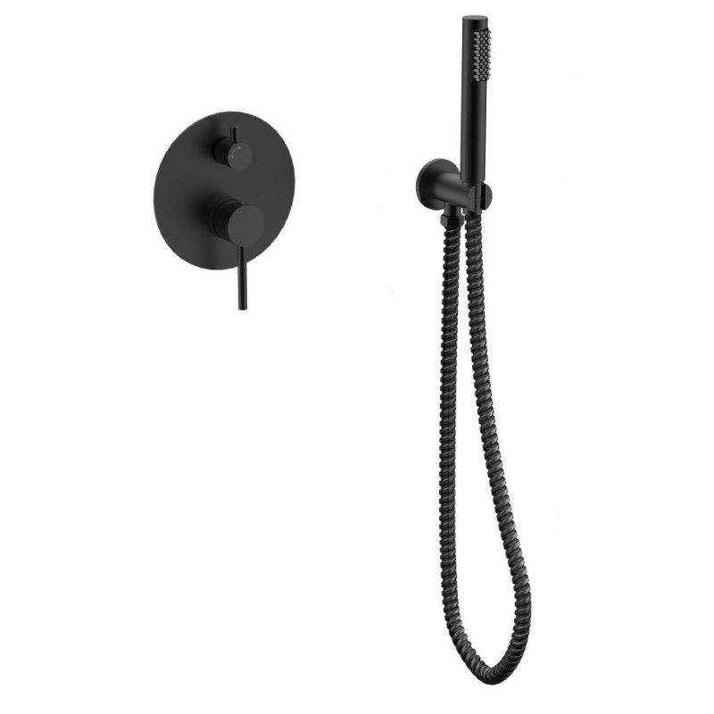 Podomítkový sprchový/vanový set VEO II černá