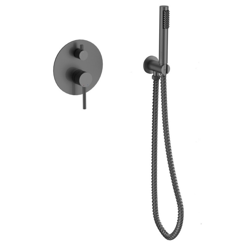 Podomítkový sprchový/vanový set VEO II grafitová