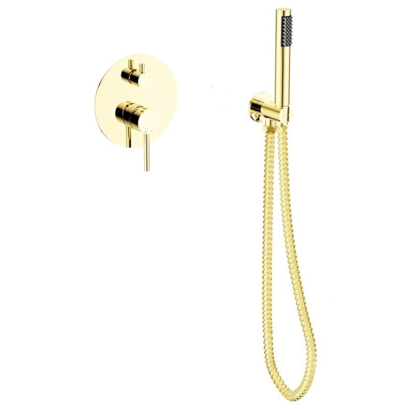 Podomítkový sprchový/vanový set VEO II zlatá lesklá