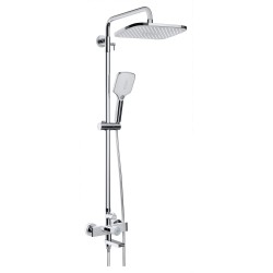 Sprchový a vanový set SET VENETO+EASY PUSH-10, chrom