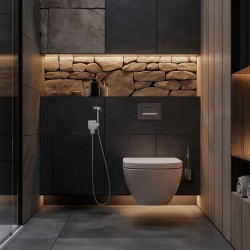 Baterie s bidetovou sprškou MODENA-30 Chrom