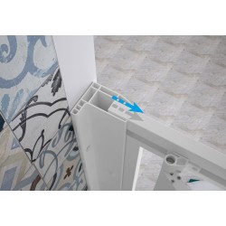 Sprchové dvere do niky Olsen Spa DOMINO