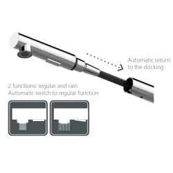 Drezová batéria BONA-35 chróm