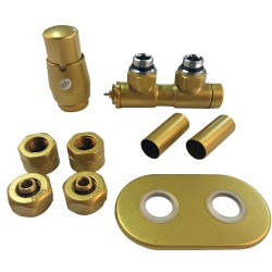 Připojovací ventil TERM-SET (Z4) kompletní sada pro radiátory, s termostatickou hlavicí