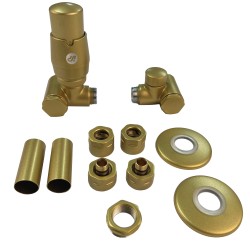 Připojovací ventil INTER-SET (Z8) kompletní sada pro radiátory, s termostatickou hlavicí