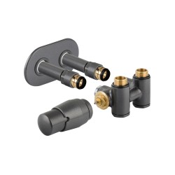 THERMCOMBI-SET, středový ventil s připojením pro elektrickou tyč