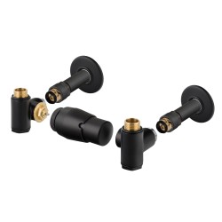 Připojovací ventil INTER-SET (Z8) kompletní sada pro radiátory, s termostatickou hlavicí