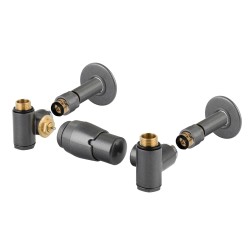 Připojovací ventil INTER-SET (Z8) kompletní sada pro radiátory, s termostatickou hlavicí