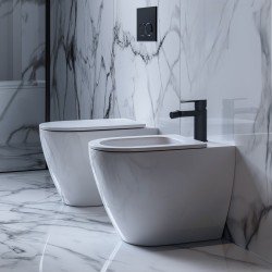 Bidetová baterie ULTRA U-16 NEW BLACK