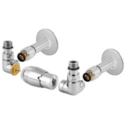 Připojovací ventil Z2 kompletní sada pro radiátory, s termostatickou hlavicí