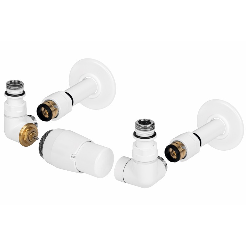 Připojovací ventil Z2 kompletní sada pro radiátory, s termostatickou hlavicí