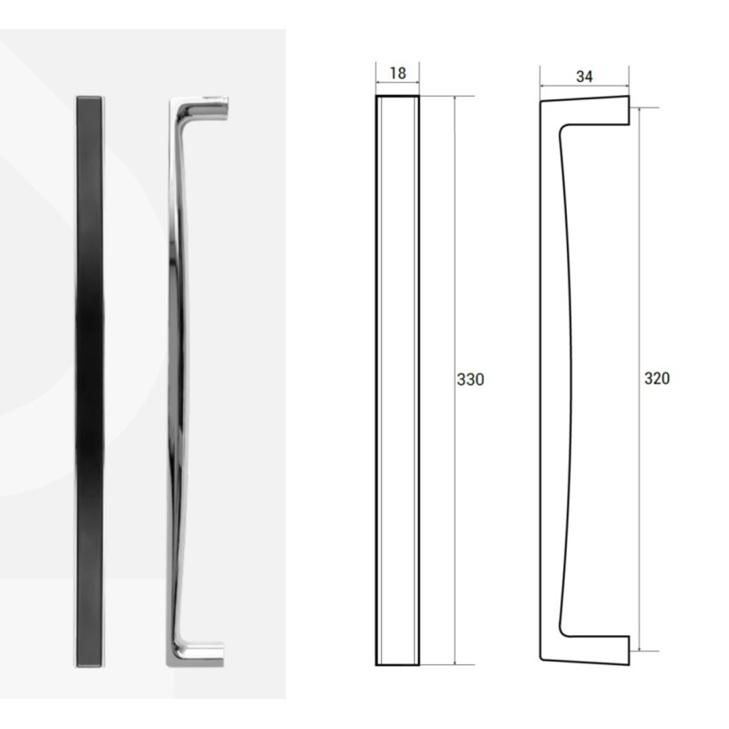 Madlo OXA, OXA LONG BLACK/WHITE