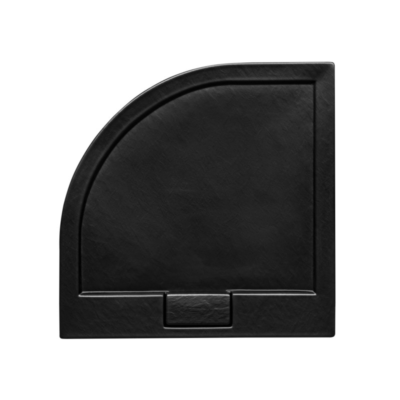 Čtvrtkruhová sprchová vanička AXIM - STONE EFFECT