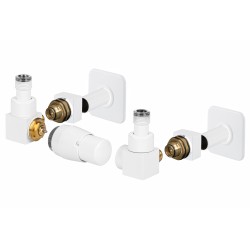 Připojovací ventil CUBE-SET (Z2) kompletní sada pro radiátory, s termostatickou hlavicí