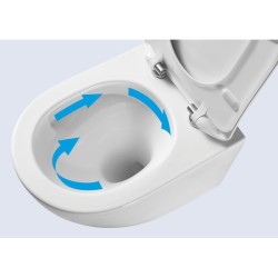 Závěsné WC ARCO TORNADO s FLAT sedátkem Soft-close