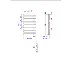 Kúpeľňový radiátor POP STAR