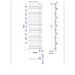 Koupelnový radiátor POP STAR