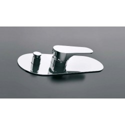 Podomítková sprchová baterie FONTI 09S02 s příslušenstvím