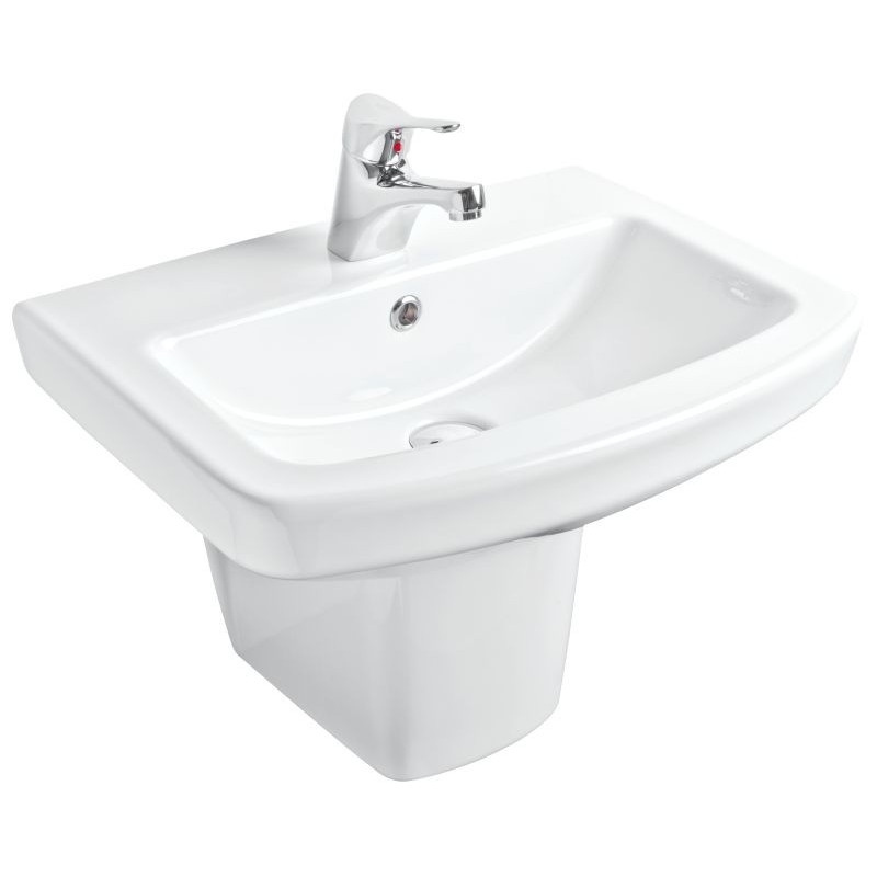 Nástěnné umyvadlo Nero 54,5