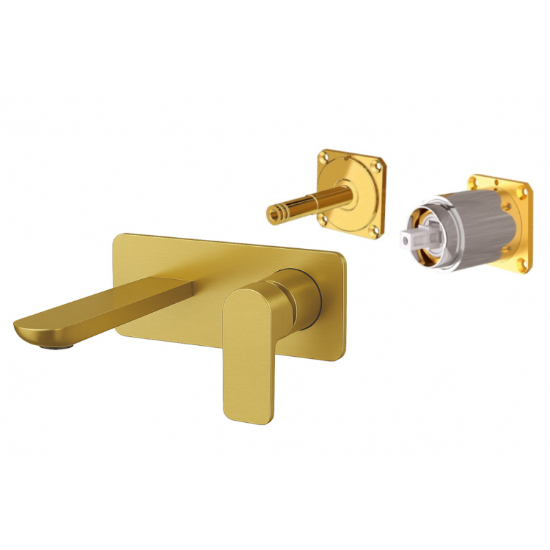 Podomietková umývadlová batéria ARNO 15KB22 - zlatá matná