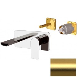 Podomietková umývadlová batéria ARNO 15KB22 - zlatá matná