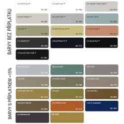 Koupelnový radiátor DARVEL černá barva