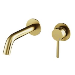 Podomietková umývadlová batéria VEO zlatá lesklá farba