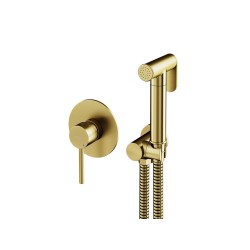 Set s bidetovou sprškou VEO zlatá brúsená
