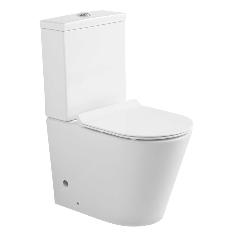 Kombi WC RUBIKON TORNADO so sedadlom Soft-close, zadný odpad