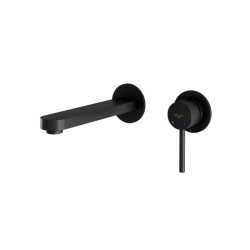 Podomítková umyvadlová baterie DECCO v černé barvě