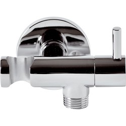 Vývod ze stěny s držákem sprchy BARE336L