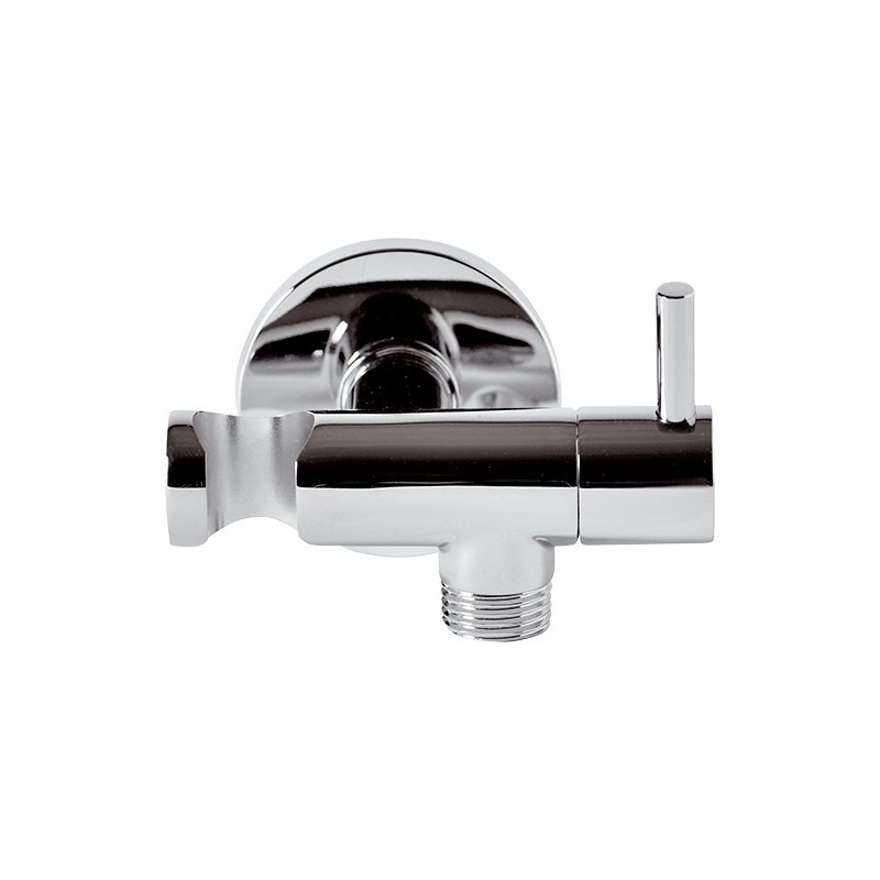 Vývod ze stěny s držákem sprchy BARE336L