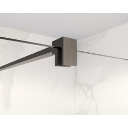 Walk-in sprchovací kút LAGOS GRAFIT NEW 200