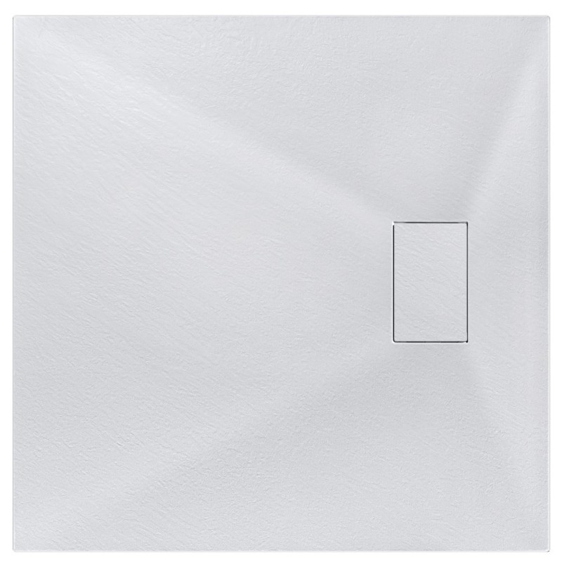 Štvorcová sprchová vanička VEXO - biela