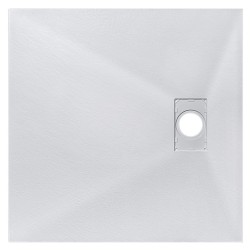 Štvorcová sprchová vanička VEXO - biela