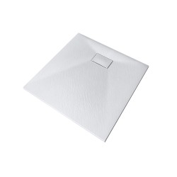 Čtvercová sprchová vanička VEXO - bílá