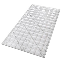 Obdélníková sprchová vanička VEXO - bílá