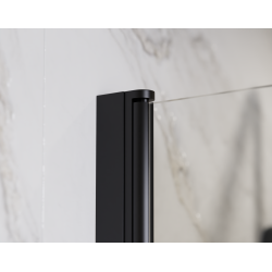 Bezrámové sprchové dvere SINCO DUE BLACK