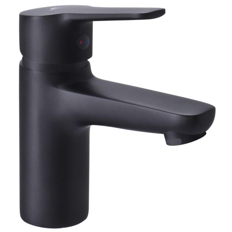 Umyvadlová stojánková vodovodní baterie Olsen Spa UNO-18 NEW, černá barva