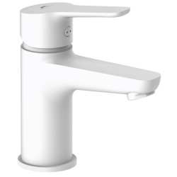 Umývadlová stojanková vodovodná batéria Olsen Spa UNO-18, biela farba