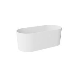 Volně stojící vana LOVA bílá lesklá