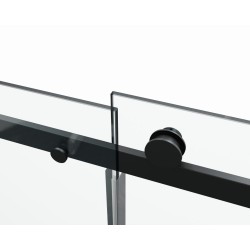 Sprchové dveře do niky HOPA BELVER BLACK NEW