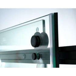 Sprchové dveře do niky HOPA BELVER BLACK NEW