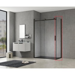 Pevná stena BELVER BLACK