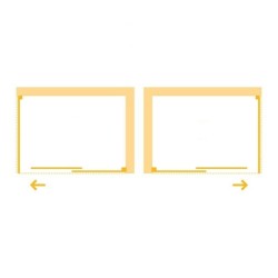 Pevná stena BELVER BLACK