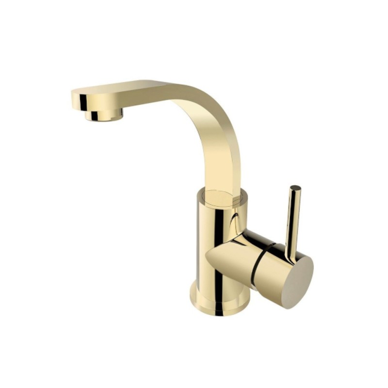 Stojánková umyvadlová baterie DECCO II Zlatá lesklá