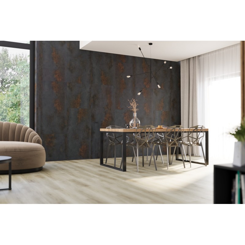 SPC nástenný obklad vnútorné - Cooper Hematite