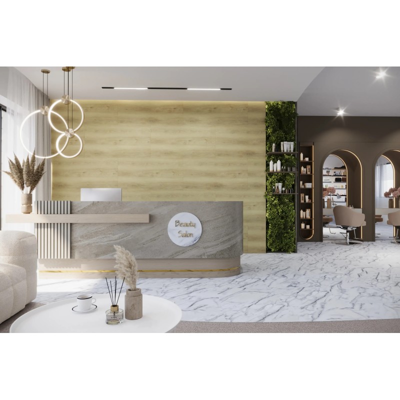 SPC nástenný obklad vnútorné - Oak Emma