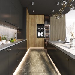 Lamelový nástenný obklad vnútorné SÉRIA A - Dub zlatý